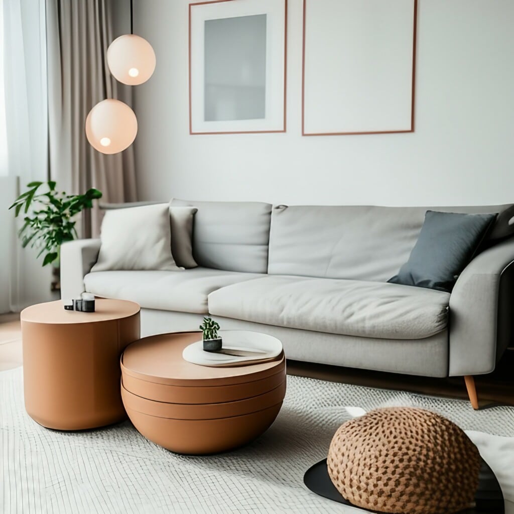 Furniture in a Scandi-Style Living Room